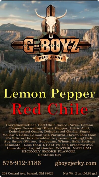 Lemon pepper and Red Chile